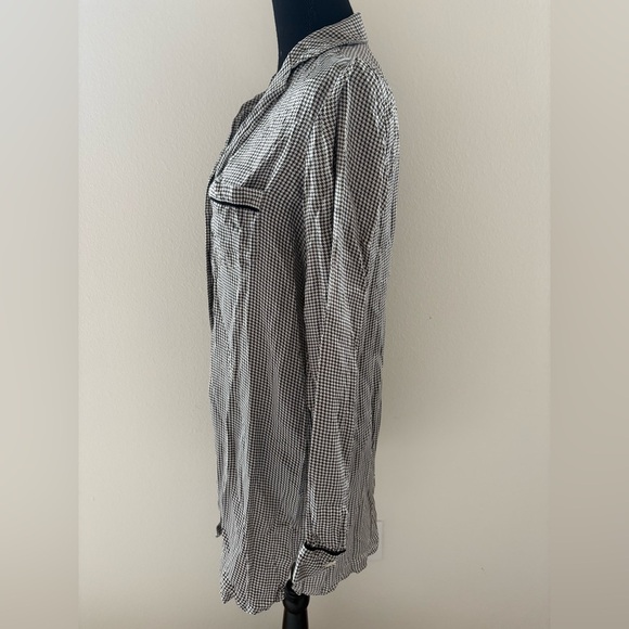 Victoria’s Secret Houndstooth Sleep Shirt - Size S - Picture 3 of 4